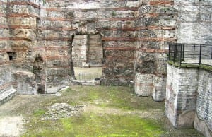 Ruiny łaźni w Lutetii. Fot. commons.wikimedia.org