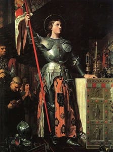 Joanna d’Arc na koronacji Karola VII