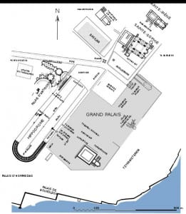 Fot.: Plan centrum Konstantynopola/Marsyas/commons.wikimedia.org