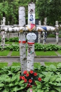 Grób Tadeusza Zawadzkiego ps. „Zośka” na Cmentarzu Wojskowym na Powązkach w Warszawie. Autor: Cezary Piwowarski