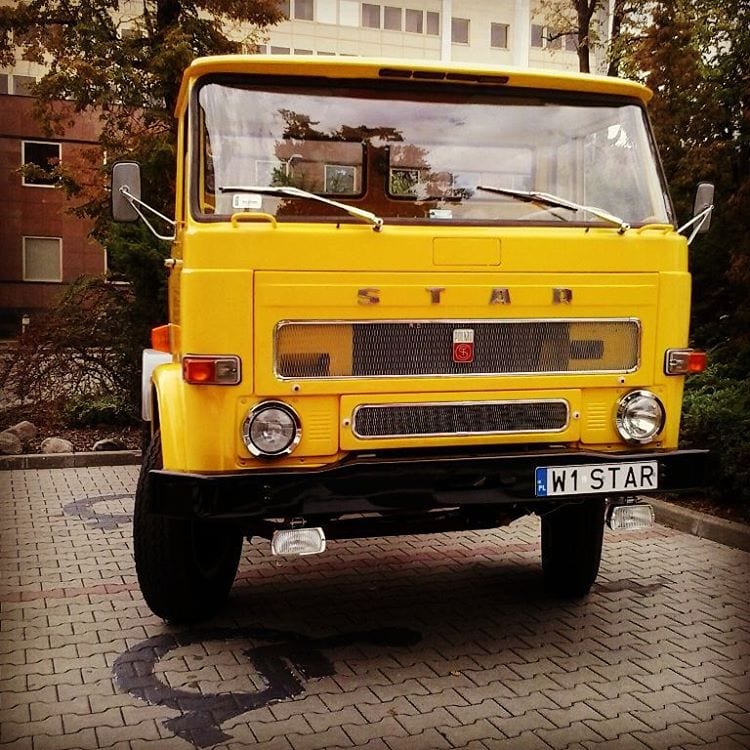 Żółty Star C-28 na XI Wołomińskim Zlocie Pojazdów Zabytkowych