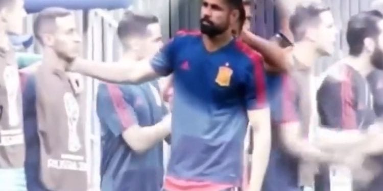 Niesamowite nagranie. Diego Costa mówił Fernando Hierro, że Koke nie strzeli karnego. Nie strzelił [WIDEO]
