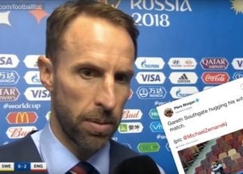 Trener Anglików w ramionach żony po przegranej reprezentacji. Wymowne zdjęcie podbiło sieć! [FOTO]