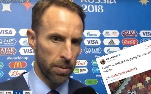 Trener Anglików w ramionach żony po przegranej reprezentacji. Wymowne zdjęcie podbiło sieć! [FOTO]