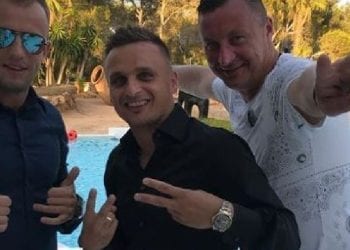 Sławomir Peszko i Kamil Grosicki podbijają Ibizę. Towarzyszy im Tomasz Hajto [FOTO]