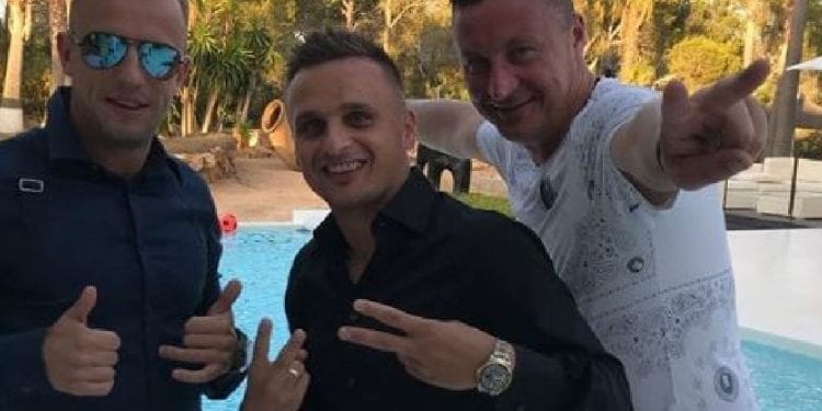 Sławomir Peszko i Kamil Grosicki podbijają Ibizę. Towarzyszy im Tomasz Hajto [FOTO]