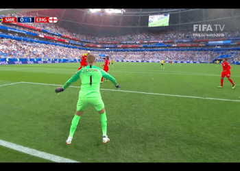 Bramkarz Jordan Pickford bohaterem reprezentacji Anglii. Zabrał głos po ćwierćfinale: „Możemy napisać historię”
