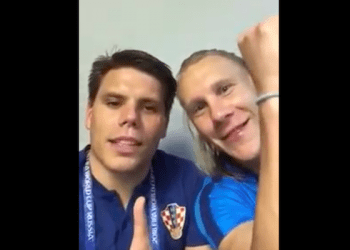 Chorwaccy piłkarze obrazili też Polaków? Okrzyk „Sława Ukrajini” zasłynął jako przywitanie OUN-UPA! [WIDEO]