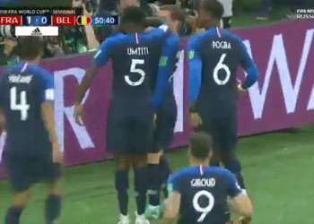 Wyjątkowa cieszynka po bramce dla Francji. Trójkolorowi w finale Mistrzostw Świata! [WIDEO]
