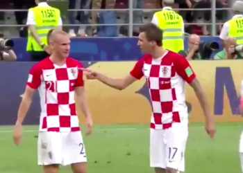 Chorwackim piłkarzom puściły nerwy? Po meczu na boisku niemal doszło do bójki! [WIDEO]