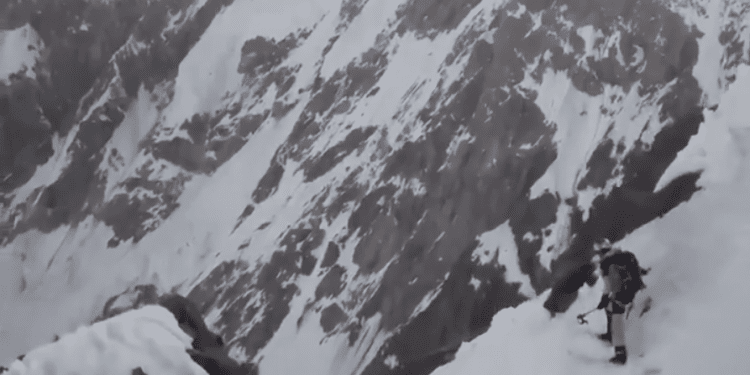Jest nagranie ze zjazdu Andrzeja Bargiela z K2. Niesamowite ujęcia mrożą krew w żyłach