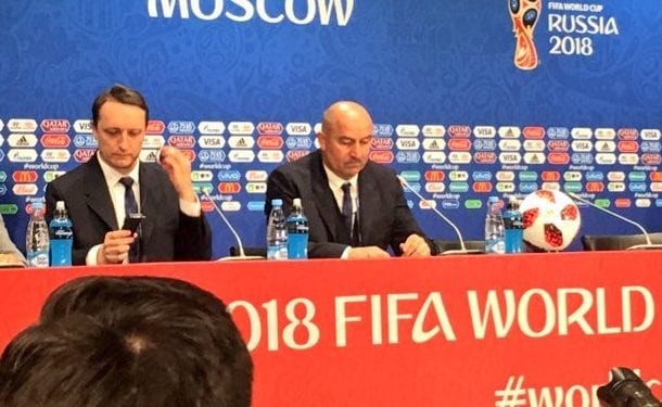 Trener Rosji, Stanisław Czerczesow dał popis na konferencji prasowej [WIDEO]