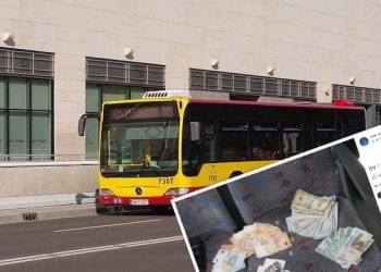 Kierowca znalazł w autobusie ponad 30 tysięcy złotych! „Najdroższe” roztargnienie w życiu pasażera?