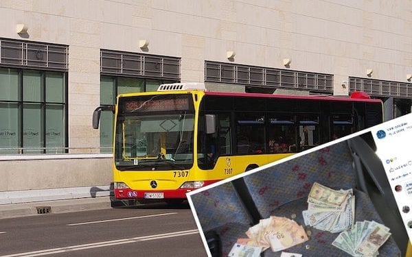 Kierowca znalazł w autobusie ponad 30 tysięcy złotych! „Najdroższe” roztargnienie w życiu pasażera?