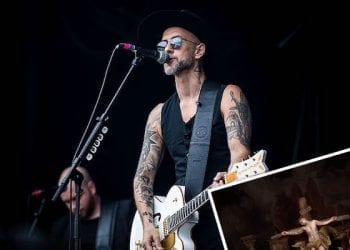 Tym razem „Nergal” przekroczył wszelkie granice? Nową płytę promuje sesją na krzyżu! [FOTO]