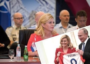 Prezydent Chorwacji spotkała się z Putinem. Rosyjski przywódca otrzymał wyjątkowy prezent! [FOTO]