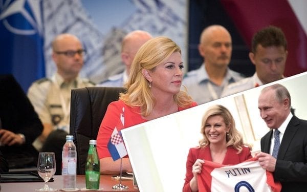Prezydent Chorwacji spotkała się z Putinem. Rosyjski przywódca otrzymał wyjątkowy prezent! [FOTO]