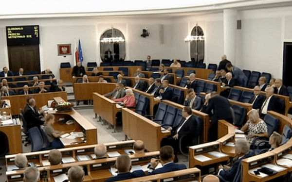 Burzliwe obrady w Senacie. Rulewski starł się z Karczewskim