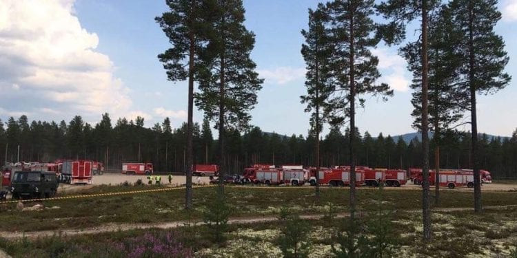 To on eskortował polskich strażaków w Szwecji. „Niektórzy wywieszali biało-czerwone flagi w oknach”