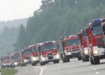 Polski strażak udzielił wywiadu szwedzkiej telewizji. Padły ważne słowa [WIDEO]