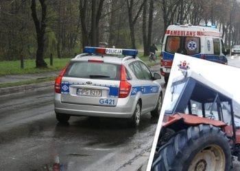 Nocna przejażdżka traktorem skończyła się tragedią. Nie żyje 18-latek