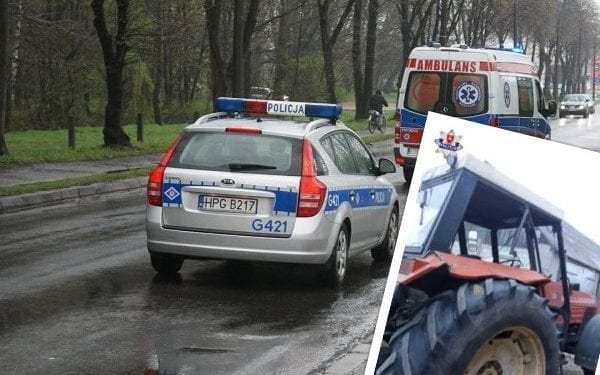 Nocna przejażdżka traktorem skończyła się tragedią. Nie żyje 18-latek