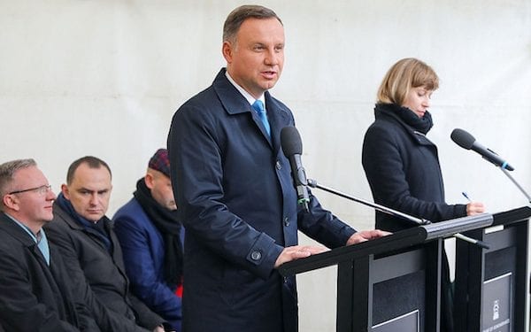 Prezydent Andrzej Duda podziękował Australijczykom. Wspomniał polskich żołnierzy i wspólną walkę