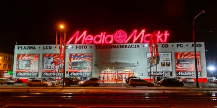 Lublin: Mężczyzna zamknięty na noc w Media Markt. Musiała interweniować policja