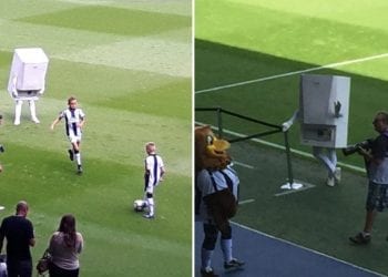 Maskota West Bromwich Albion to… bojler. Taka umowa ze sponsorem [WIDEO]
