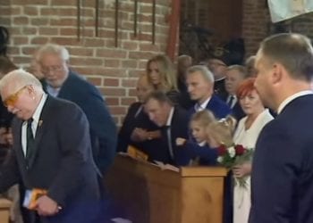 Zgrzyt podczas obchodów Sierpnia’80. Wałęsa opuścił świątynię tuż przed przemówieniem prezydenta Dudy