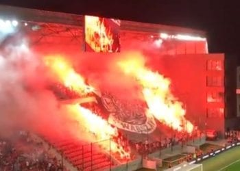 Legia znów zostanie ukarana przez UEFA! Zawdzięcza to kibicom [WIDEO]