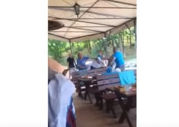 Krynica: Brutalna bijatyka w barze. Wypłynęło drastyczne nagranie! [WIDEO]