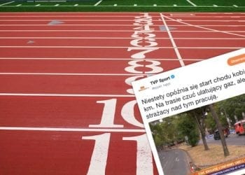 Opóźnienie startu chodu na 20 km. W centrum Berlina ulatnia się gaz!