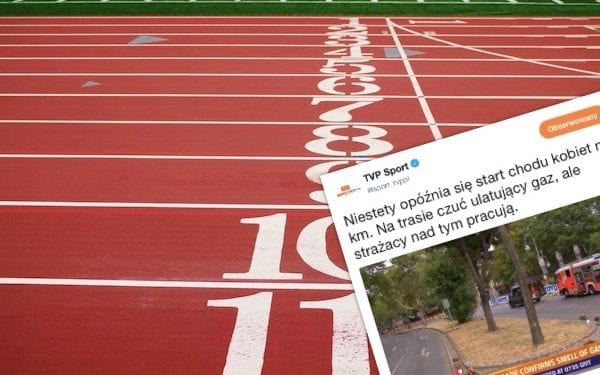 Opóźnienie startu chodu na 20 km. W centrum Berlina ulatnia się gaz!