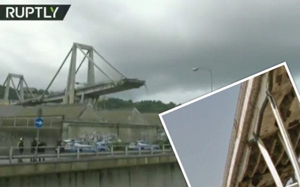 Katastrofa w Genui: Na zdjęciach mostu w Google Maps widać pęknięcia. „Niedopuszczalne jest takie umieranie w 2018 roku” [FOTO]