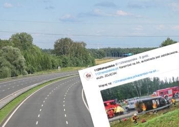 Karambol na autostradzie A4. Dziesięć osób rannych [FOTO]