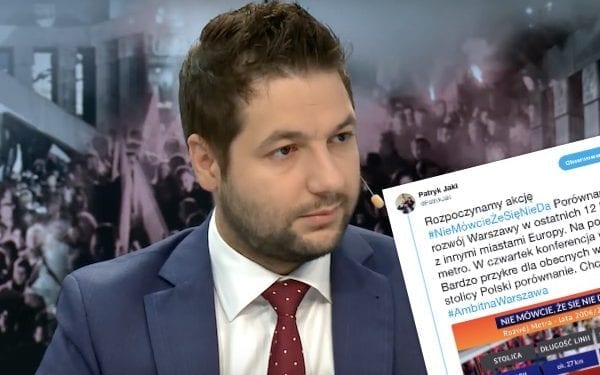 Patryk Jaki z kampanią prezydencką jedze do… Bułgarii. Porównuje metro w obu stolicach