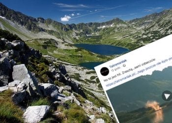 Podczas sesji ślubnej w Tatrach odpalili… race dymne. Para Młoda może mieć problemy?