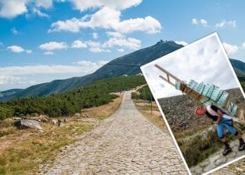 Wniósł na Śnieżkę 165,5 kg. Padł nowy rekord! [FOTO]