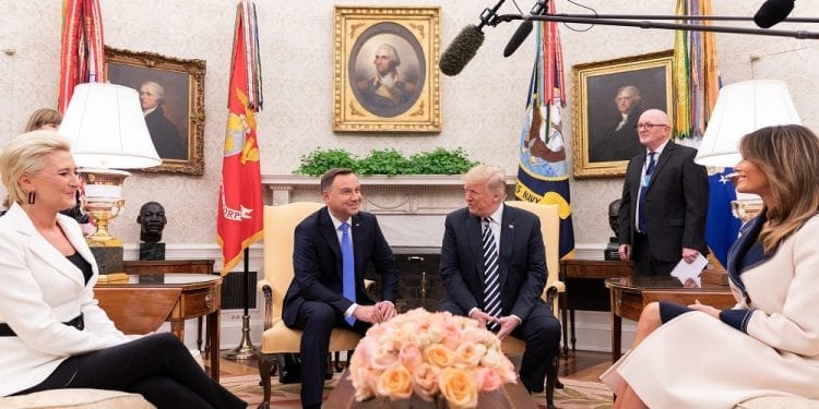 Duda starł się z dziennikarką „Gazety Wyborczej”. Poszło o wizytę w USA