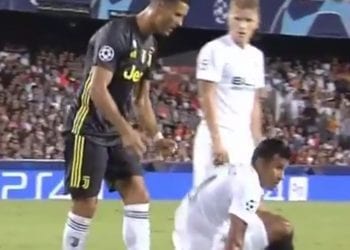 LM: Burza po czerwonej kartce dla Ronaldo! Portugalczyk… dotknął włosów rywala [WIDEO]