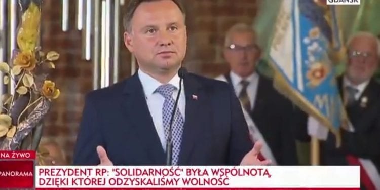 Burza po przemówieniu Andrzeja Dudy w gdańskim kościele. Prezydent używał bardzo mocnych słów [WIDEO]