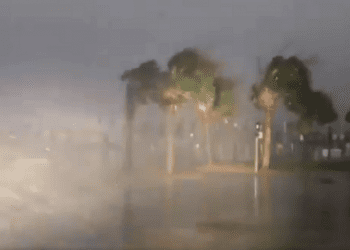 Huragan Florence uderzył w USA. Wiatr wyrywa znaki, ulice zamieniły się w rzeki [WIDEO]