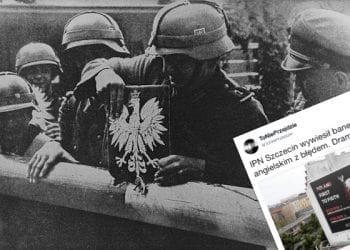 Wpadka IPN. Wywiesili ogromny baner z fatalnym błędem [FOTO]