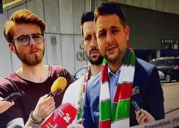 Patryk Jaki przedstawia się jako kibic Legii. Dziennikarka zrobiła mu test. „Przez kampanię nie pamiętam dokładnie”