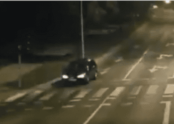 Olsztyn: Był tak pijany, że nie mógł ruszyć ze skrzyżowania. Policja publikuje nagranie [WIDEO]