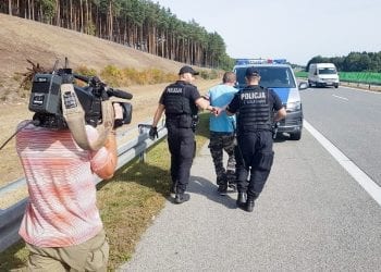 Ekipa Polsatu pomogła zatrzymać pijanego kierowcę. Na alkomacie zabrakło skali