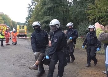 Wycinka w lesie Hambach. Tragiczna śmierć dziennikarza zatrzymała policję