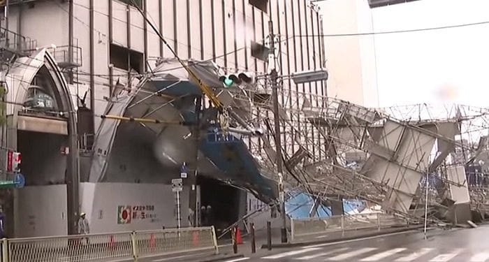 Tragiczne skutki tajfunu Jebi w Japonii. Wzrosła liczba ofiar