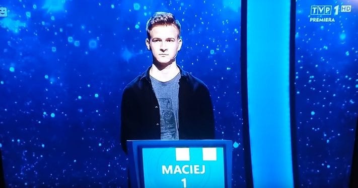 Wpadka w Jeden z dziesięciu. Nie wiedział, kto to „gliniarz” [WIDEO]